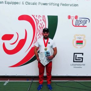 Поздравляем Гисича Сергея Леонидовича, занявшего 1 место в Чемпионате и Первенствах Республики Беларусь